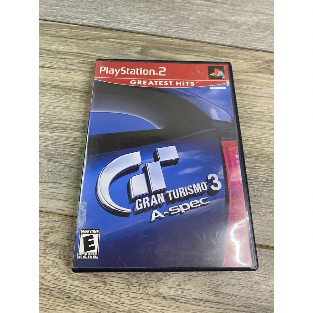 Gran Turismo 3 A-Spec PlayStation 2 PS2 Greatest Hits SCUS-97102 Complete CIB